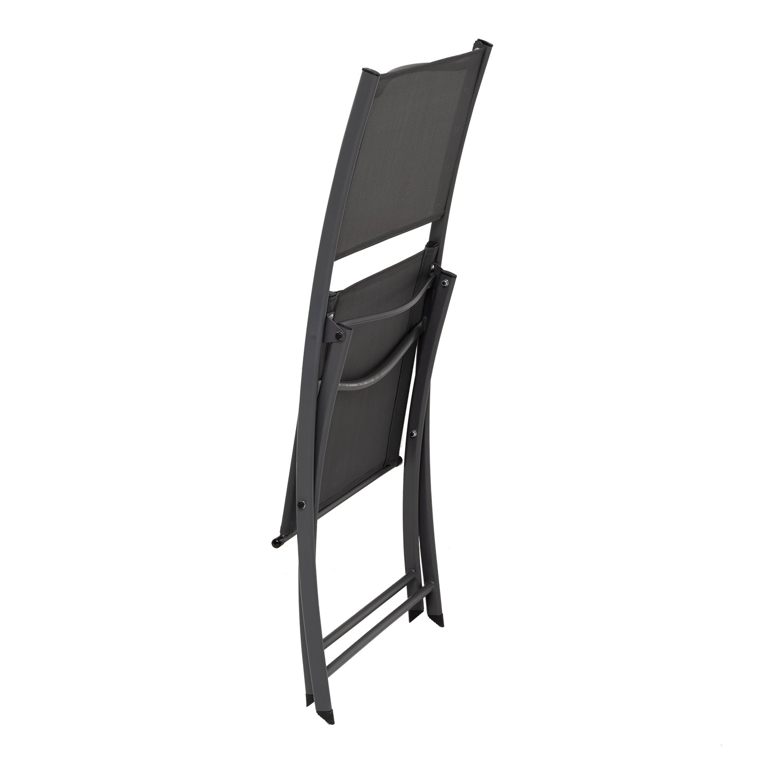 VESTIAMO CASA GIARDINO - Set da giardino 3 pezzi Tavolo con 2 Sedie Richiudibili – Design compatto per Balcone e Giardino
